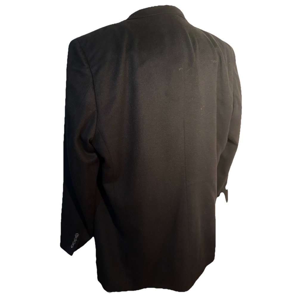 Pavone Mens 50R 100% Cashmere Blazer Sport Coat Suit Jacket Classic 2 Button - Picture 13 of 14